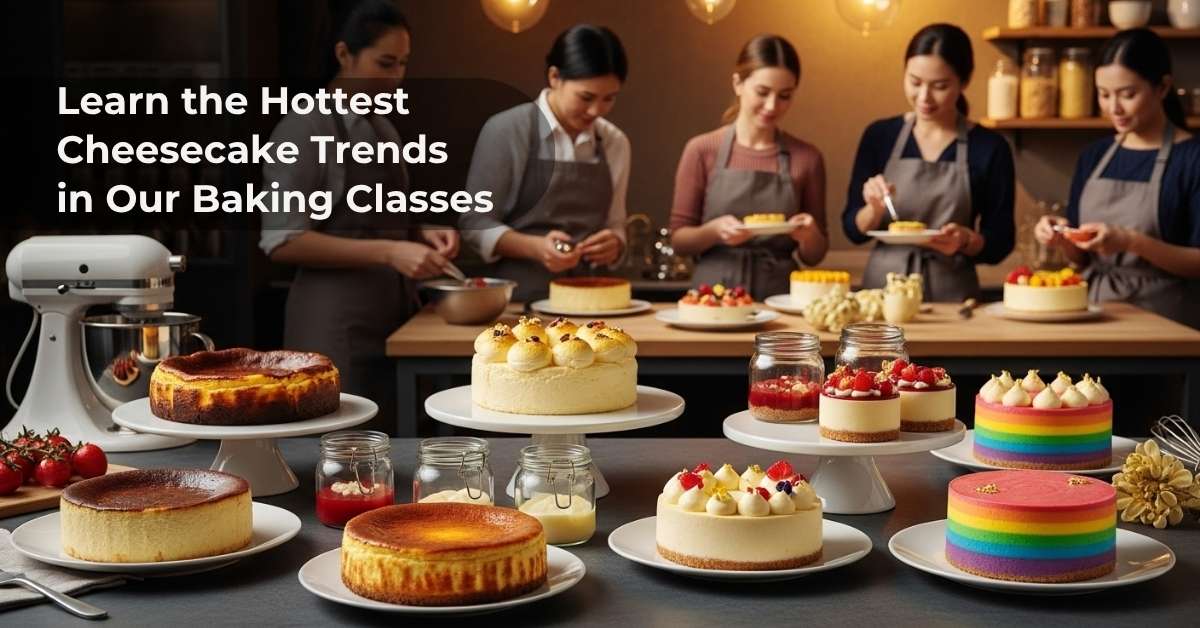 Learn the Hottest Cheesecake Trends in Our Baking Classes
