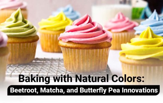 Baking with Natural Colors: Beetroot, Matcha and Butterfly Pea Innovations