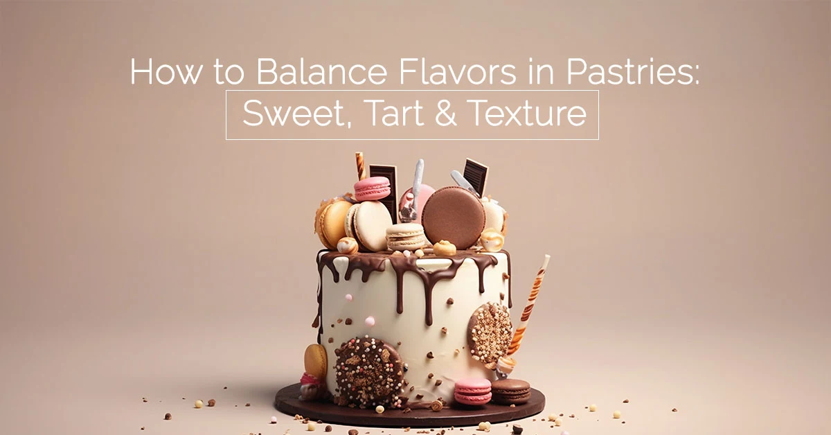 How to Balance Flavors in Pastries: Sweet, Tart & Texture