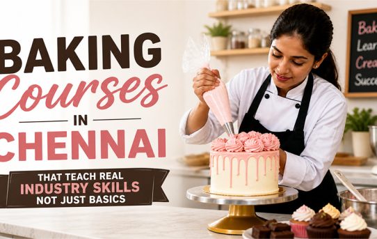 Baking Courses in Chennai That Teach Real Industry Skills Not Just Basics