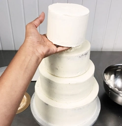 Wedding Cake Preparation