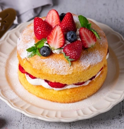 Sponge Preparation & Garnishing